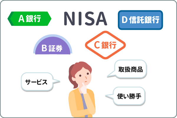NISAの金融機関を変更するメリット