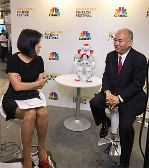 Makoto Shibata, Global Head of the Global Innovation Team and Principal Analyst of the Digital Innovation Division, sat with broadcast media to talk about MUFG's FinTech developments in the Asia Pacific and learnings for Singapore as its scales up its digital innovation efforts.