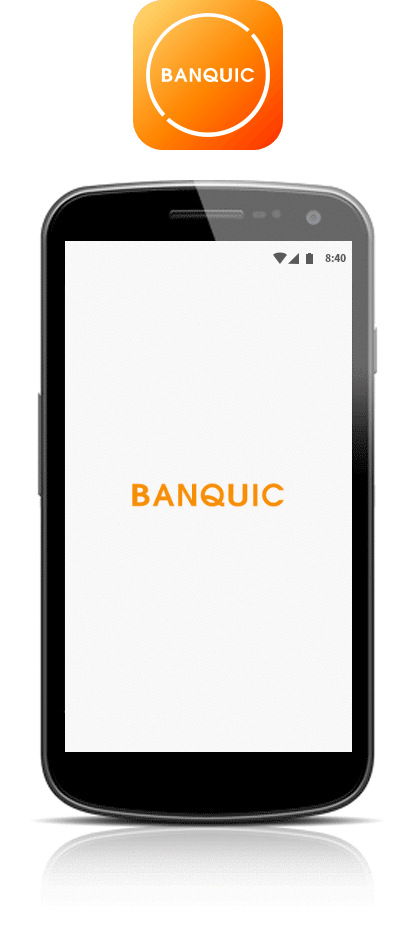 スマートフォンアプリ「バンクイック」