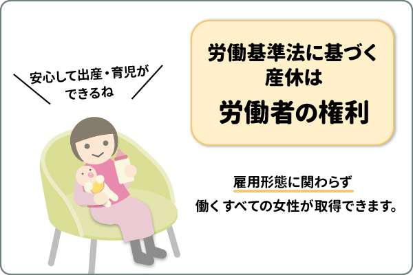 産休を取得できる対象者