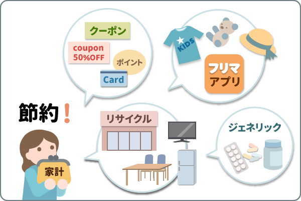日用品費・消耗品費を節約する方法4選