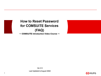 How to Reset Password FAQ