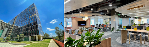 MUFG Global Service’s office at the Bhartiya Centre of Information Technology (BCIT), Bengaluru