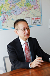 President of BTMU Turkey, Toru Yamaguchi