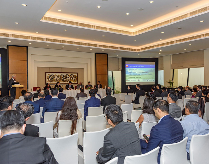 Panelists shared their insights with attendees at the event.