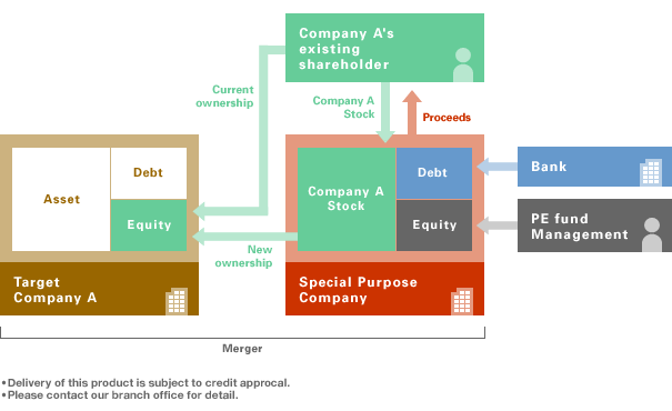 Typical structure of LBO