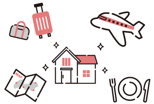 毎月の返済額が減ればその分をちょっと贅沢な外食や、ご家族での旅行などに使えるかも!