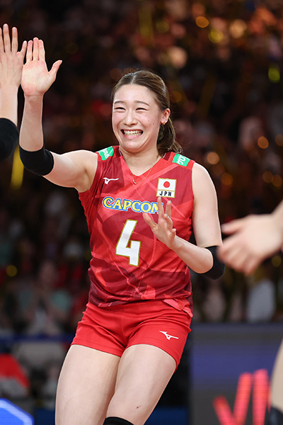 石川真佑選手