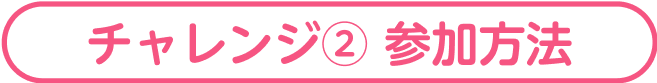 チャレンジ② 参加方法