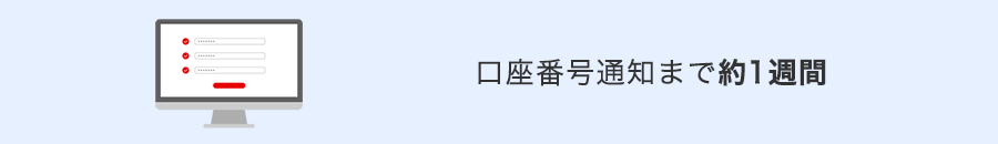 Web(ブラウザ)での口座開設時