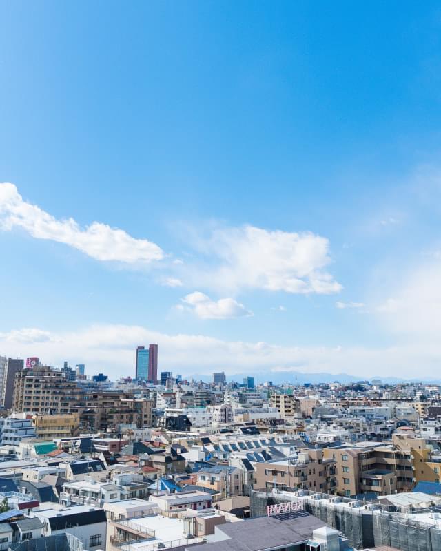 東京の中心に位置