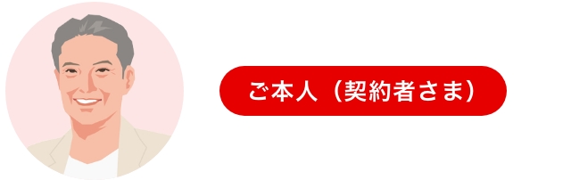 ご本人（契約者さま）
