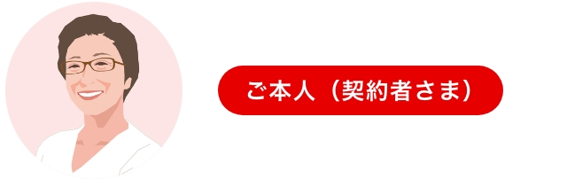 ご本人（契約者さま）
