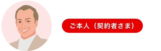 ご本人（契約者さま）