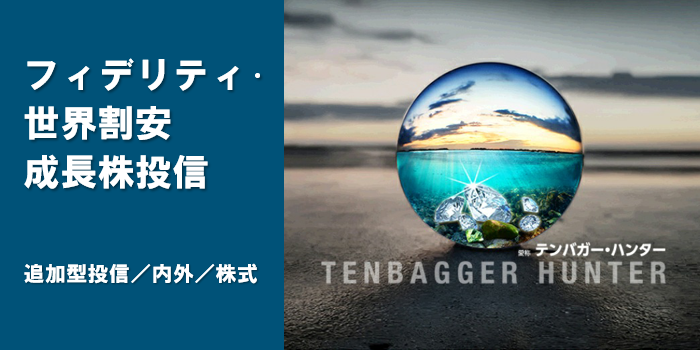 フィデリティ・世界割安成長株投信,追加型投信／内外／株式,テンバガー・ハンター