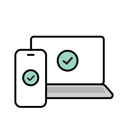 Web完結 & 最短当日でスタート!