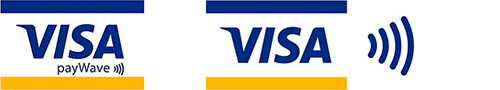 Visaのタッチ決済加盟店の対応マーク