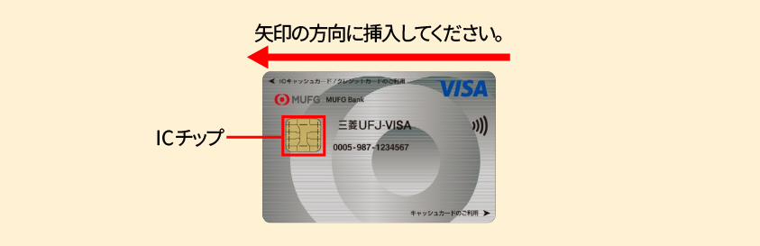 当行ATM・セブン銀行ATM・ローソン銀行ATM・イーネットATM・提携金融機関ATM等の「ICキャッシュカード対応ATM」をご利用の場合