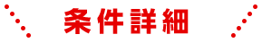 条件詳細