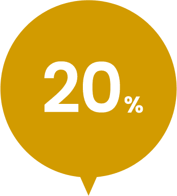 20%
