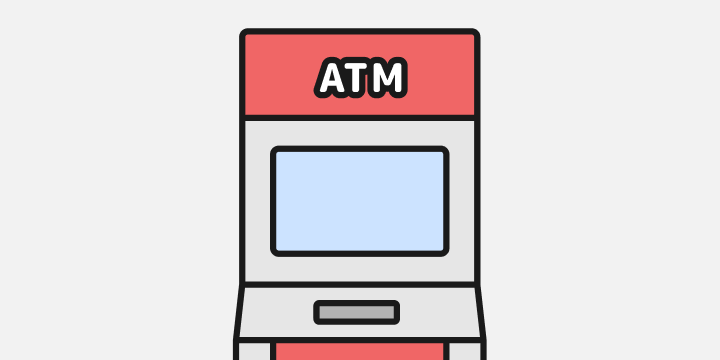 ATMサービス（三菱ＵＦＪ銀行ATM・提携ATM・コンビニATM）