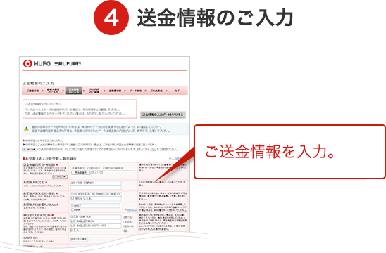 外国送金webサポート 三菱ｕｆｊ銀行